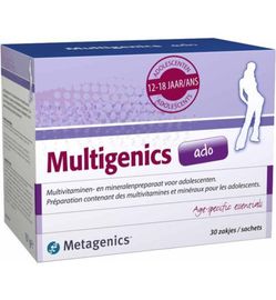 Koopjes Drogisterij Metagenics Multigenics ado (30sach) aanbieding