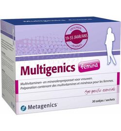 Koopjes Drogisterij Metagenics Multigenics femina (30sach) aanbieding
