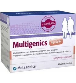 Koopjes Drogisterij Metagenics Multigenics senior (30sach) aanbieding