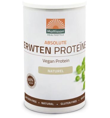 Mattisson Absolute erwten proteine naturel vegan (350g) 350g