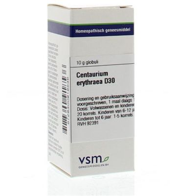 VSM Centaurium erythraea D30 (10g) 10g