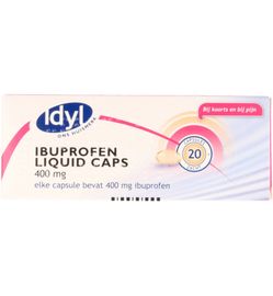 Idyl Idyl Ibuprofen 400mg liquid caps (20ca)