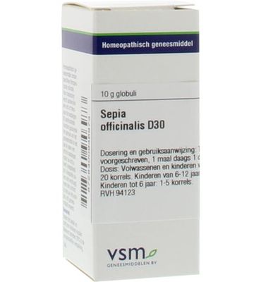 VSM Sepia officinalis D30 (10g) 10g
