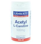 Lamberts Acetyl l-carnitine 500mg (60ca) 60ca thumb