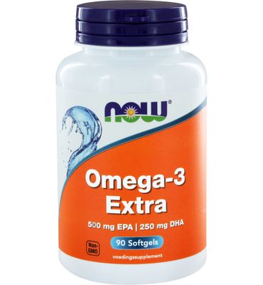 Now Omega-3 Extra 500 mg EPA 250 mg DHA (90sft) 90sft