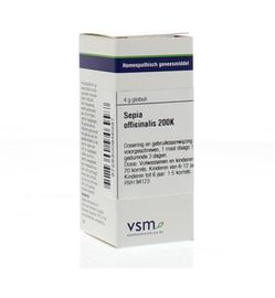 Vsm VSM Sepia officinalis 200K (4g)