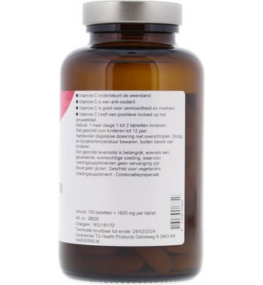 TS Choice Vitamine C 1000 mg & bioflavonoiden (120tb) 120tb
