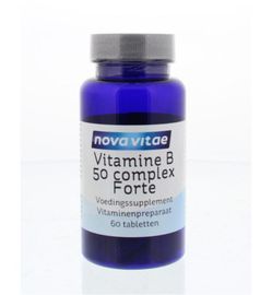 Nova Vitae Nova Vitae Vitamine B50 complex (60tb)