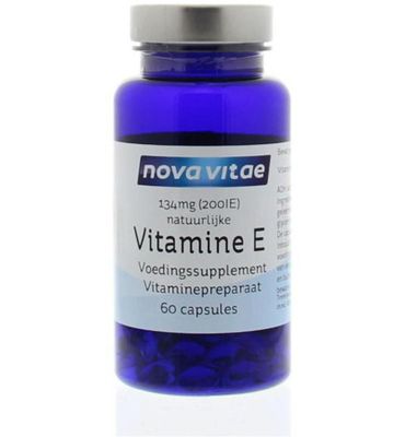 Nova Vitae Vitamine E 200IU (60ca) 60ca