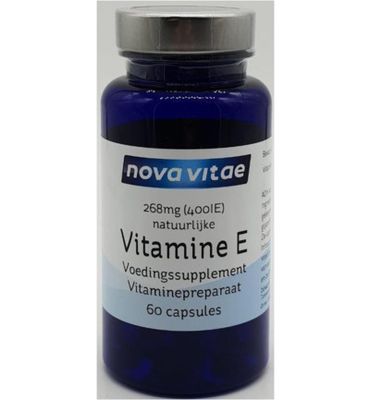 Nova Vitae Vitamine E 400IU (60ca) 60ca