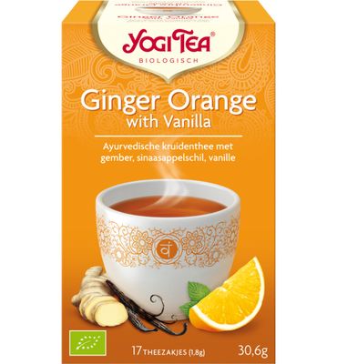 Yogi Tea Ginger orange vanilla bio (17st) 17st