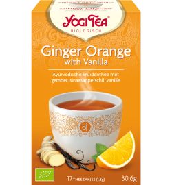 Yogi Tea Yogi Tea Ginger orange vanilla bio (17st)