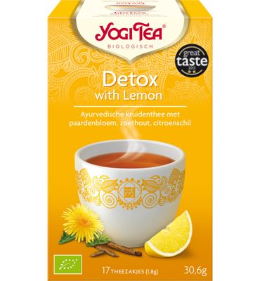 Yogi Tea Detox with lemon bio (17st) 17st