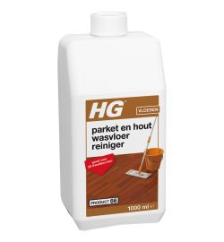 Hg HG Wasvloerreiniger parket/hout 66 (1000ml)