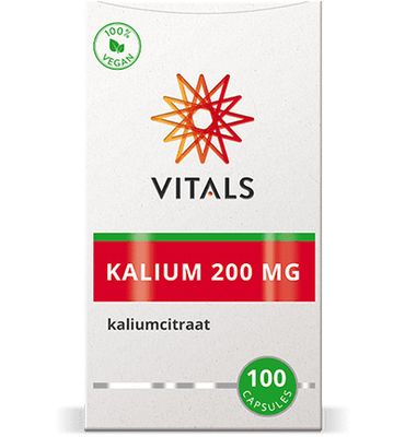Vitals Kalium citraat 200 mg (100ca) 100ca