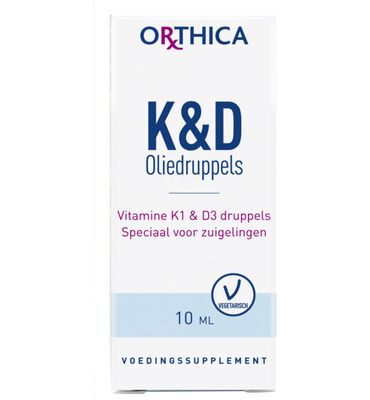 Orthica Vitamine K & D zuigeling (10ml) 10ml