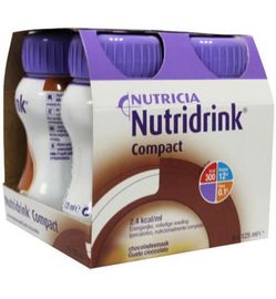 Nutridrink Nutridrink Compact chocolade 125ml (4st)