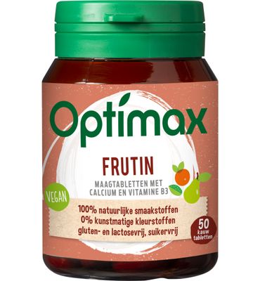 Optimax Frutin maagtabletten (50kt) 50kt