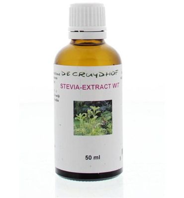 De Cruydhof Stevia extract wit (50ml) 50ml