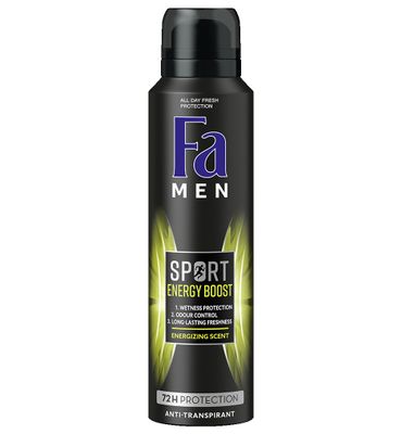 Fa Men deodorant spray sport double power boost (150ml) 150ml