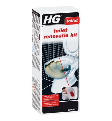 HG Toilet renovatie reiniging kit (500ml) 500ml
