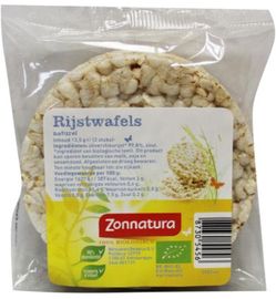 Zonnatura Zonnatura Rijstwafels naturel duo bio (13.5g)