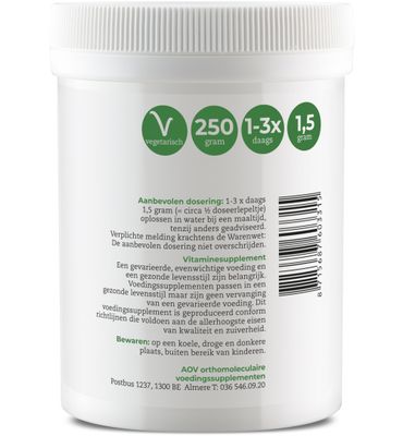 AOV 331 Vitamine C calcium ascorbaat (250g) 250g