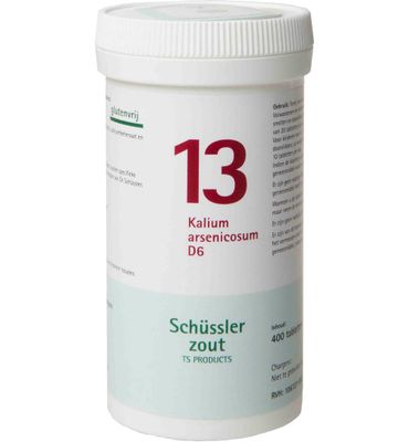 Pfluger Kalium arsenicosum 13 D6 Schussler (400tb) 400tb