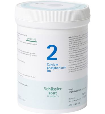 Pfluger Calcium phosphoricum 2 D6 Schussler (1000tb) 1000tb