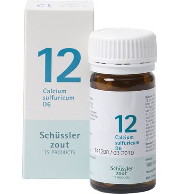 Pfluger Calcium sulfuricum 12 D6 Schussler (100tb) 100tb