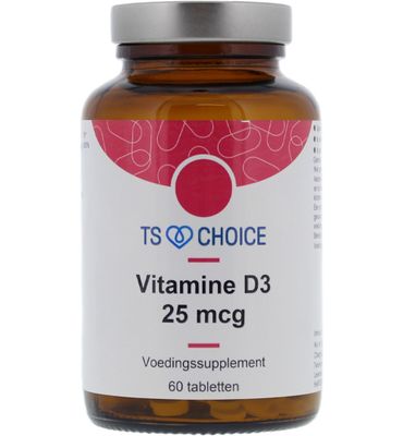 TS Choice Vitamine D3 25mcg (60tb) 60tb