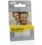 Ohropax Silicon clear (6st) 6st thumb