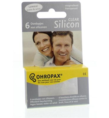 Ohropax Silicon clear (6st) 6st