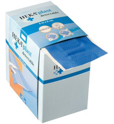 Hekaplast Dispenser 5m x 6cm detectable (1st) 1st