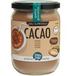 TerraSana Raw cacao antioxidant poeder in glas bio (160g) 160g thumb