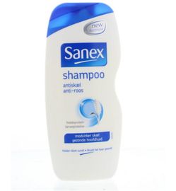 Koopjes Drogisterij Sanex Shampoo anti roos (250ml) aanbieding