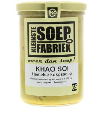 Kleinstesoepfabriek Khao Soi hemelse soep bio (400ml) 400ml