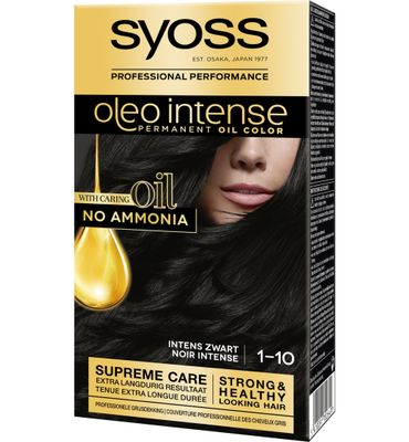 Syoss Color Oleo Intense 1-10 zwart (1set) 1set