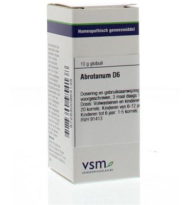 VSM Abrotanum D6 (10g) 10g
