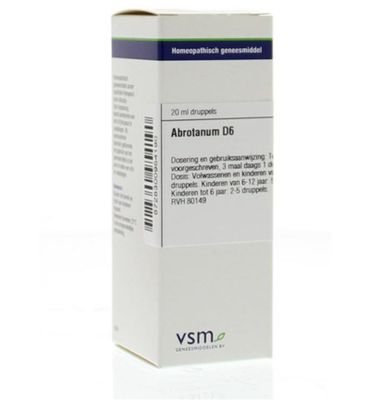 VSM Abrotanum D6 (20ml) 20ml