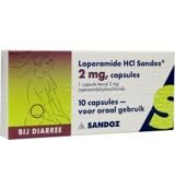 Sandoz Loperamide 2mg (10ca) 10ca