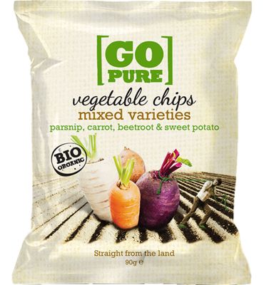 Go Pure Chips groente bio (90g) 90g