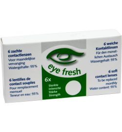 Eye Fresh Eye Fresh 1 Maand lens 6-pack -1.00 (6st)