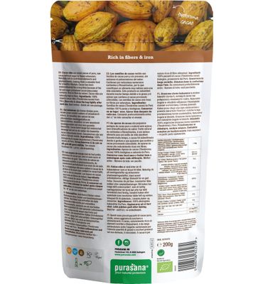 Purasana Cacao kernen/eclats de feves vegan bio (200g) 200g