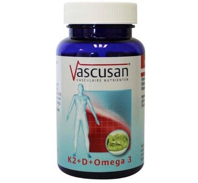Vascusan K2 vitamine D omega 3 (60ca) 60ca