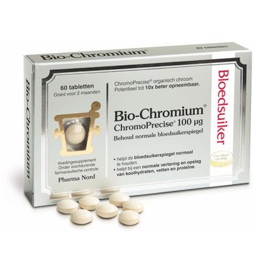 Pharma Nord Bio chromium bloedsuiker (60tb) 60tb