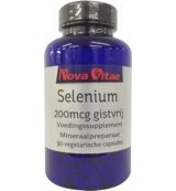 Nova Vitae Selenium 200 mcg gistvrij (90st) 90st