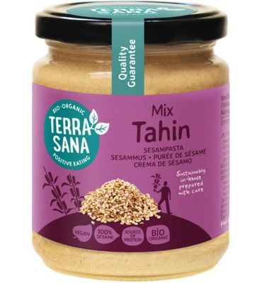 TerraSana Tahin sesampasta mix bruin/wit bio (250g) 250g