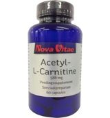 Nova Vitae Acetyl l carnitine 588 mg (60vca) 60vca