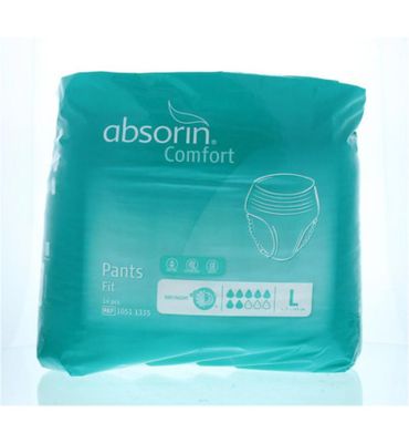 Absorin Comfort pants fit maat L tot 145cm (14st) 14st